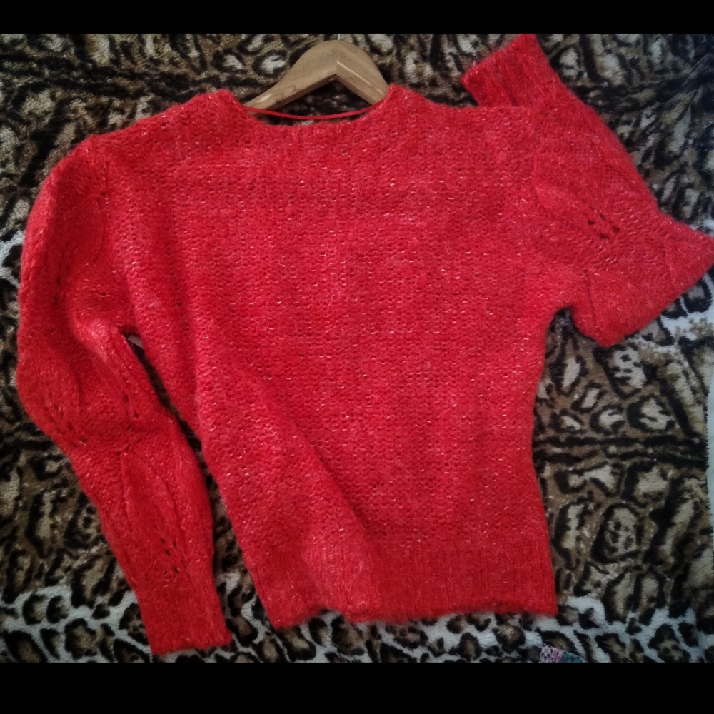 Topshop Pointelle Pullover